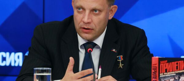 Шеф ДНР Александар Захарченко - Sputnik Србија