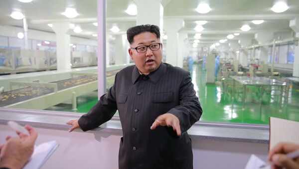 Лидер Северне Кореје Ким Џонг Ун - Sputnik Србија