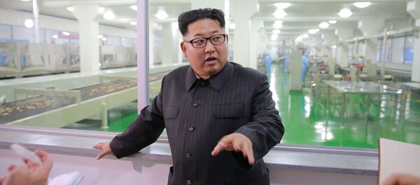 Лидер Северне Кореје Ким Џонг Ун Лидер Северне Кореје Ким Џонг Ун - Sputnik Србија