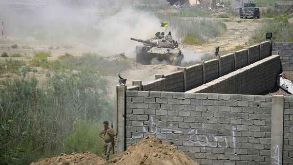 Iračke snage bore se protiv DAEŠ-a u Faludži, u Iraku - Sputnik Srbija