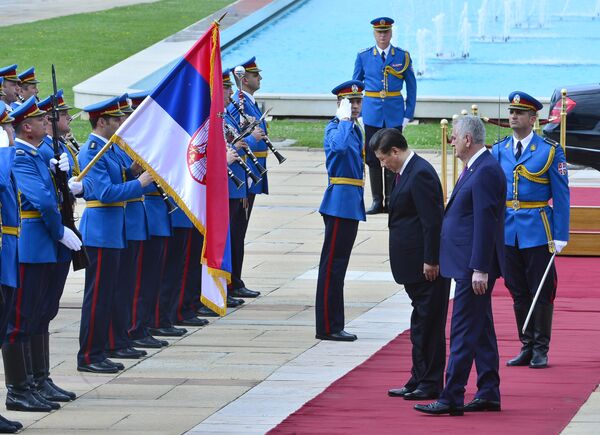 Si Đinping u Beogradu Si Đinping u Beogradu - Sputnik Srbija