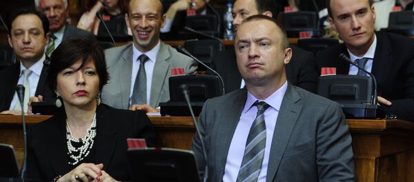 Lider DS-a  Bojan Pajtić u Skupštini Srbije - Sputnik Srbija