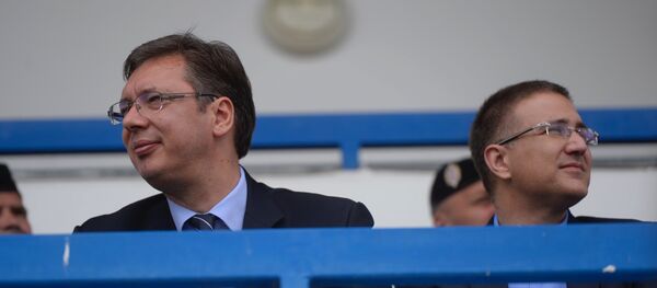 Александар Вучић и Небојша Стефановић - Sputnik Србија