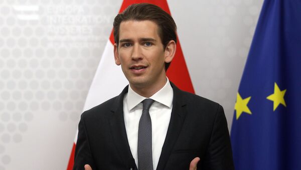 Ministar inostranih poslova Austrije Sebastijan Kurc - Sputnik Srbija
