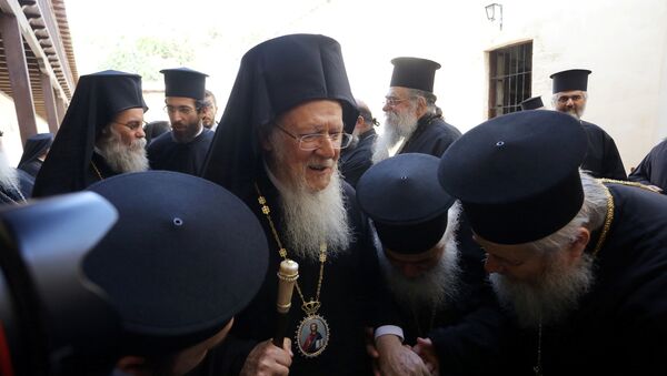 Васељенски патријарх на Свеправославном сабору на Криту - Sputnik Србија