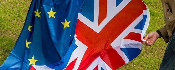Заставе Велике Британије и ЕУ - Sputnik Србија