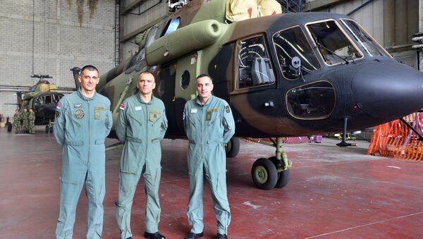 Ruski helikopteri stigli u Srbiju - Sputnik Srbija