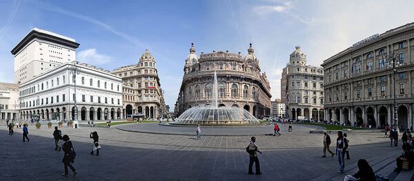 Трг Ферари у Ђенови - Sputnik Србија