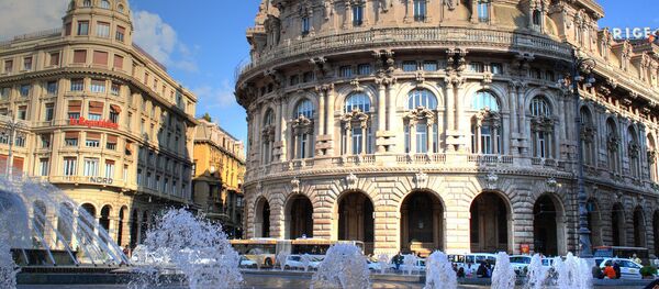 Трг Ферари у Ђенови Трг Ферари у Ђенови - Sputnik Србија