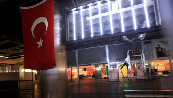 Situacija na međunarodnom aerodromu Kemal paša Ataturk u Istanbulu - Sputnik Srbija