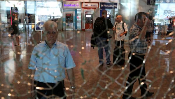 Aerodrom Ataturk, posle teroroističkog napada - Sputnik Srbija