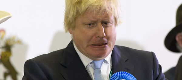 Bivši londonski gradonačelnik Boris Džonson i kandidat za budućeg premijera Velike Britanije - Sputnik Srbija