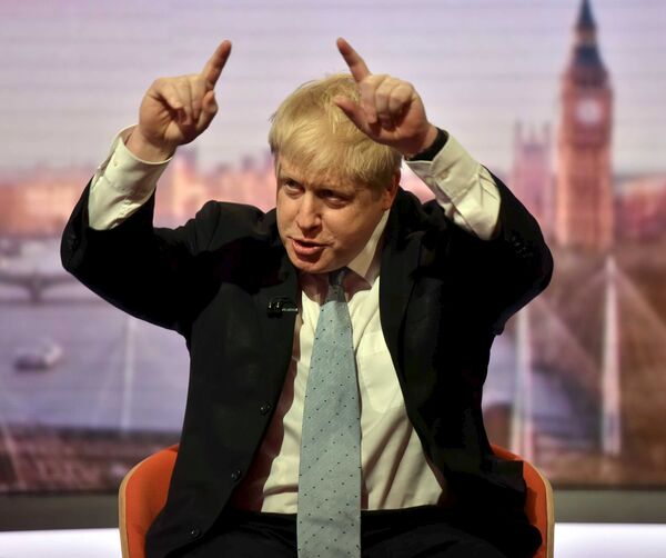 До пре неколико дана Џонсон је био виђен као будући премијер Велике Британије - Sputnik Србија