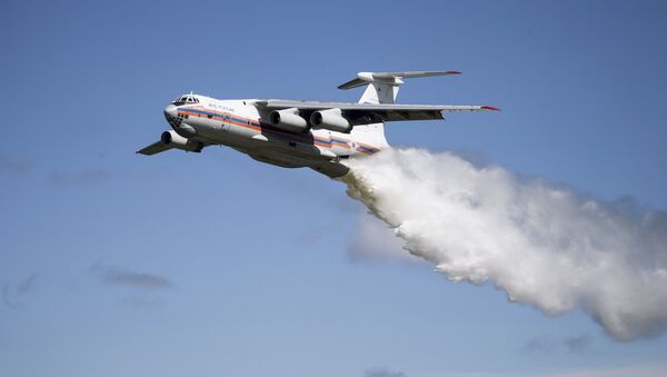 Авион Министарства за ванредне ситуације Ил-76 - Sputnik Србија
