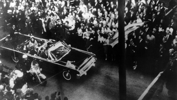 Бивши председник Америке Џон Кенеди у Даласу, 22. новембар 1963. - Sputnik Србија