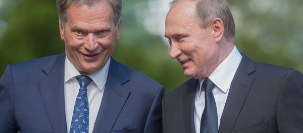 Радна посета председника Русије Владимира Путина Финској, 1. јул 2016. - Sputnik Србија