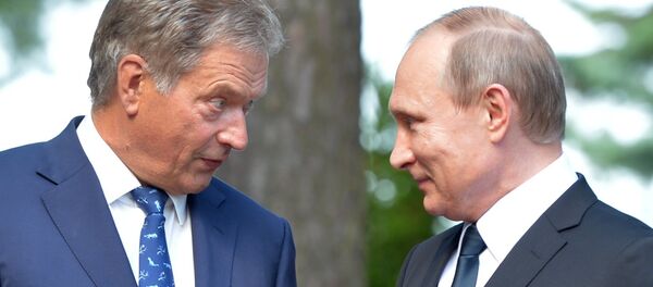 Radna poseta predsednika Rusije Vladimira Putina Finskoj, 1. jul 2016. Radna poseta predsednika Rusije Vladimira Putina Finskoj, 1. jul 2016. - Sputnik Srbija