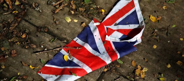 Британска застава на земљи - Sputnik Србија