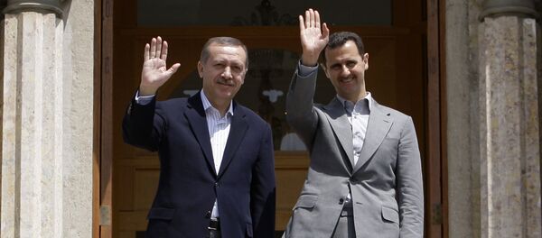 Сиријски председник Башар ел Асад и турски председник Реџеп Тајип Ердоган - Sputnik Србија