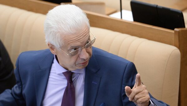 Шеф руске делегације у Парламентарној скупштини ОЕБС-а Николај Коваљов - Sputnik Србија
