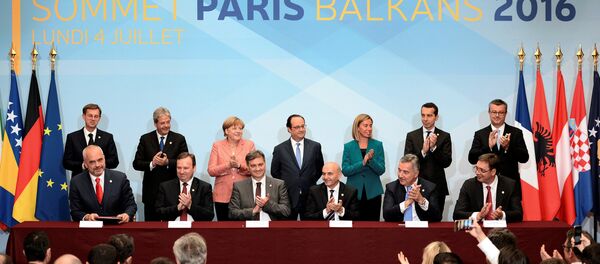 Samit o Zapadnom Balkanu u Parizu Samit o Zapadnom Balkanu u Parizu - Sputnik Srbija