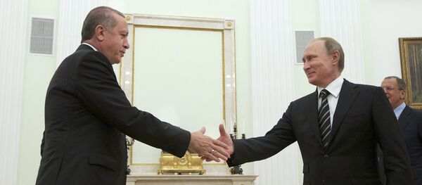 Vladimir Putin i Redžep Tajip Erdogan - Sputnik Srbija