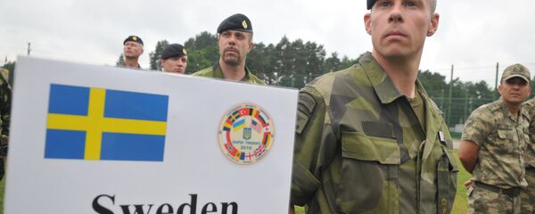 Шведски војници на војним вежбама НАТО-а у Украјини - Sputnik Србија