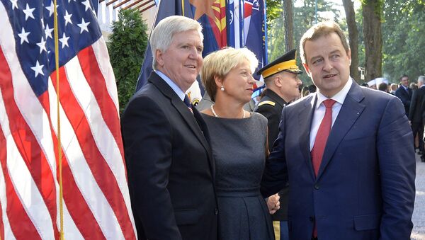 Ivica Dačić na prijemu u američkoj ambasadi povodom Dana nezavisnosti - Sputnik Srbija