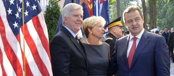 Ивица Дачић на пријему у америчкој амбасади поводом Дана независности - Sputnik Србија