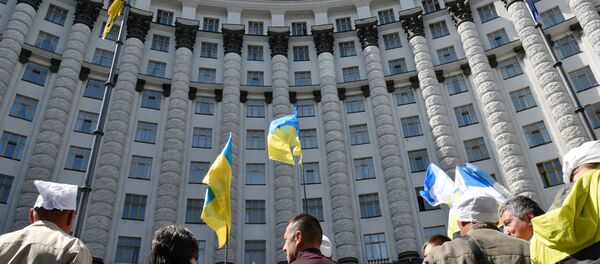 Protesti ispred Vrhovne rade Ukrajine Protesti ispred Vrhovne rade Ukrajine - Sputnik Srbija