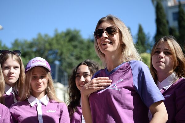 Предводила је групу деце која су оријентисана ка новинарству Предводила је групу деце која су оријентисана ка новинарству - Sputnik Србија