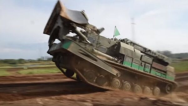 Oклопнa возила која користе руски војни инжењери - Sputnik Србија