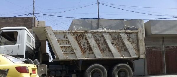 Камион са сателитским тањирима - Sputnik Србија