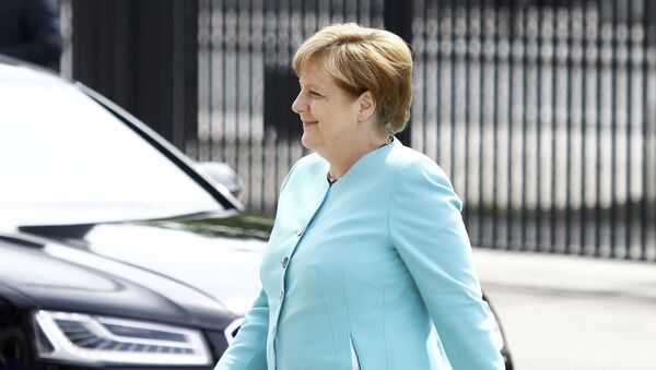 Немачка канцелрака Ангела Меркел на Самоту НАТО-а у Варшави - Sputnik Србија
