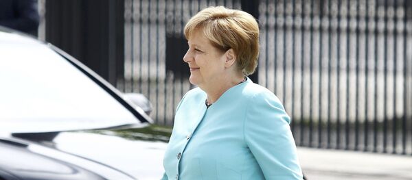 Nemačka kancelraka Angela Merkel na Samotu NATO-a u Varšavi - Sputnik Srbija