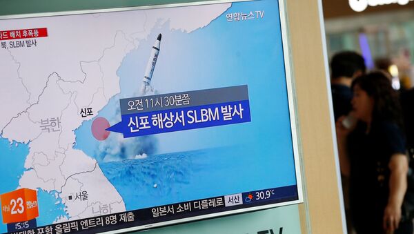 Južnokorejski mediji izveštavaju o lansiranju severnokorejske balističke rakete - Sputnik Srbija