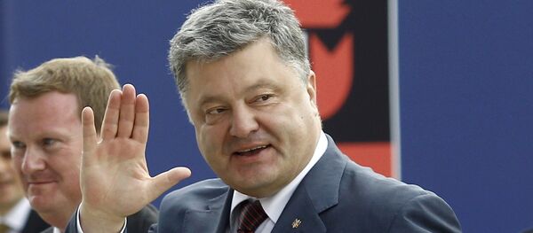 Predsednik Ukrajine Petro Porošenko na Samitu NATO-a u Varšavi - Sputnik Srbija