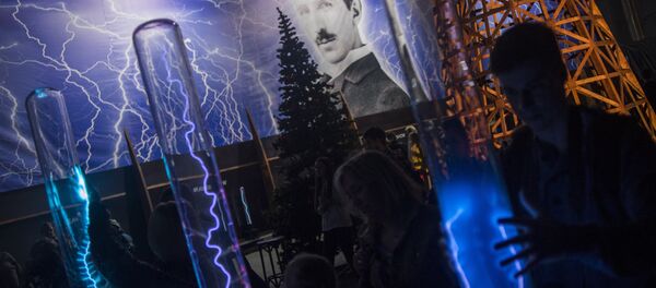 Prazdnovanie юbileя Nikolы Teslы v Moskve - Sputnik Srbija