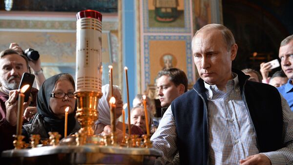 Руски председник Владимир Путин је посетио манастир Валаам - Sputnik Србија