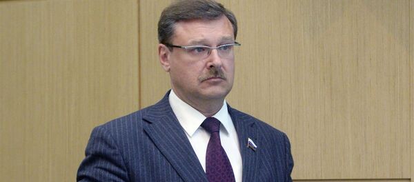 Шеф међународног комитета руског Савета Федерације Константин Косачов - Sputnik Србија