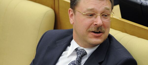 Šef međunarodnog komiteta ruskog Saveta Federacije Konstantin Kosačov - Sputnik Srbija