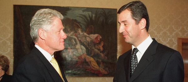 Бил Клинтон и Мило Ђукановић - Sputnik Србија