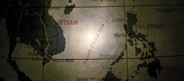 Mapa Južnog kineskog mora Mapa Južnog kineskog mora - Sputnik Srbija