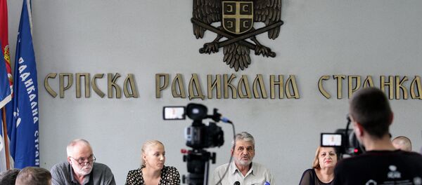 Конференција за новинаре Српске радикалне странке. - Sputnik Србија