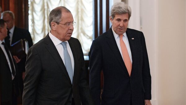 Sastanak ruskog ministra spoljnih poslova Sergeja Lavrova i američkog državnog sekretara Džona Kerija - Sputnik Srbija