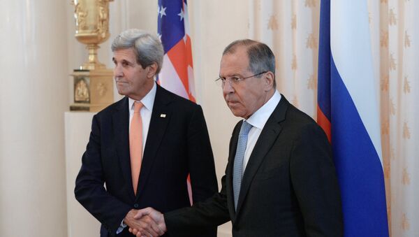 Sastanak ruskog ministra spoljnih poslova Sergeja Lavrova i američkog državnog sekretara Džona Kerija u Moskvi - Sputnik Srbija