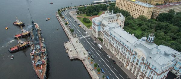 Симбол револуције у Русији: Легендарна крстарица „Аурора“ Симбол револуције у Русији: Легендарна крстарица „Аурора“ - Sputnik Србија