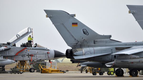 Немачки ловац Торнадо при НАТО трупама у војној бази Инџирлик, Турска - Sputnik Србија