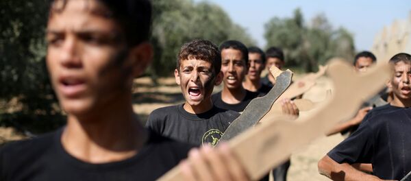 Letnji kamp vojne obuke u Palestini - Sputnik Srbija