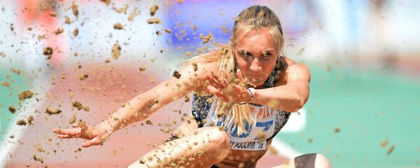 Viktorija Prokopenko, skok udalj Viktorija Prokopenko, skok udalj - Sputnik Srbija